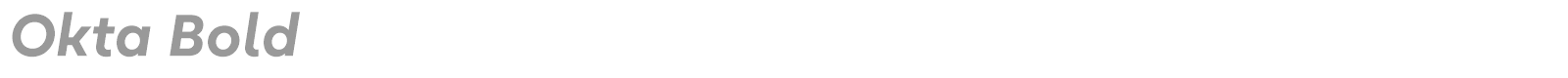 Okta font preview